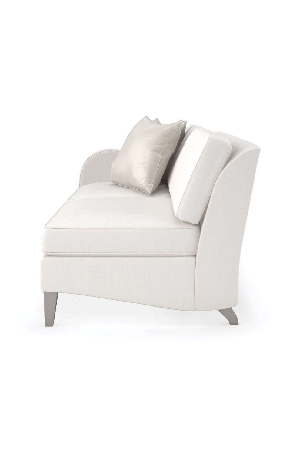 Cream Modern Loveseat | Caracole Victoria | Caracole.eu.com
