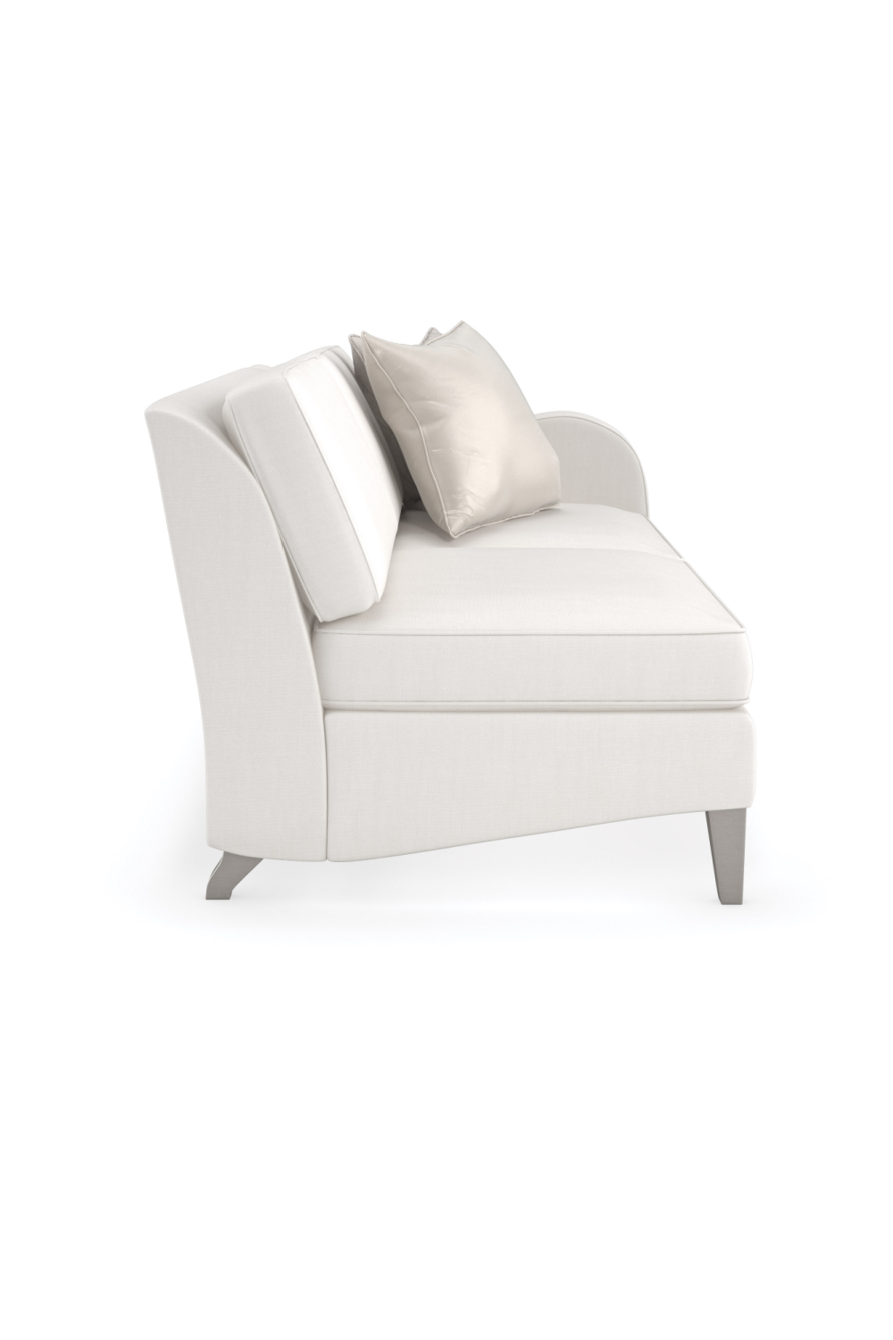 Cream Modern Loveseat | Caracole Victoria | Caracole.eu.com