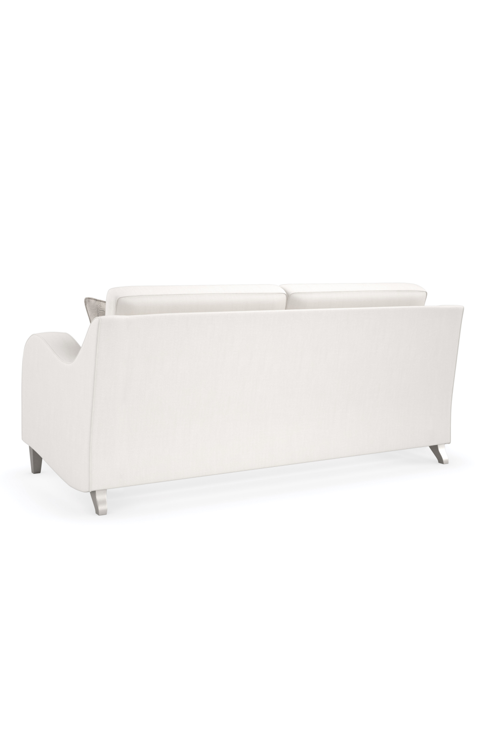 White Modern Classic Sofa | Caracole Victoria | Caracole.eu.com