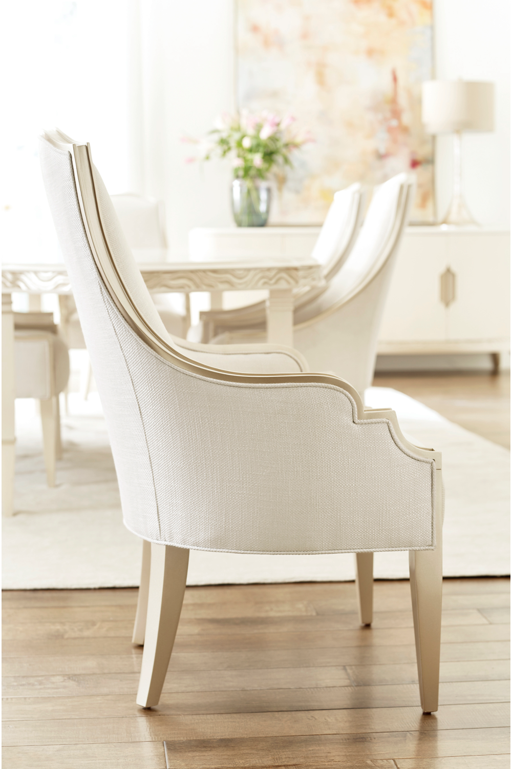 Cream Bouclé Armchair | Caracole Adela | Caracole.eu.com