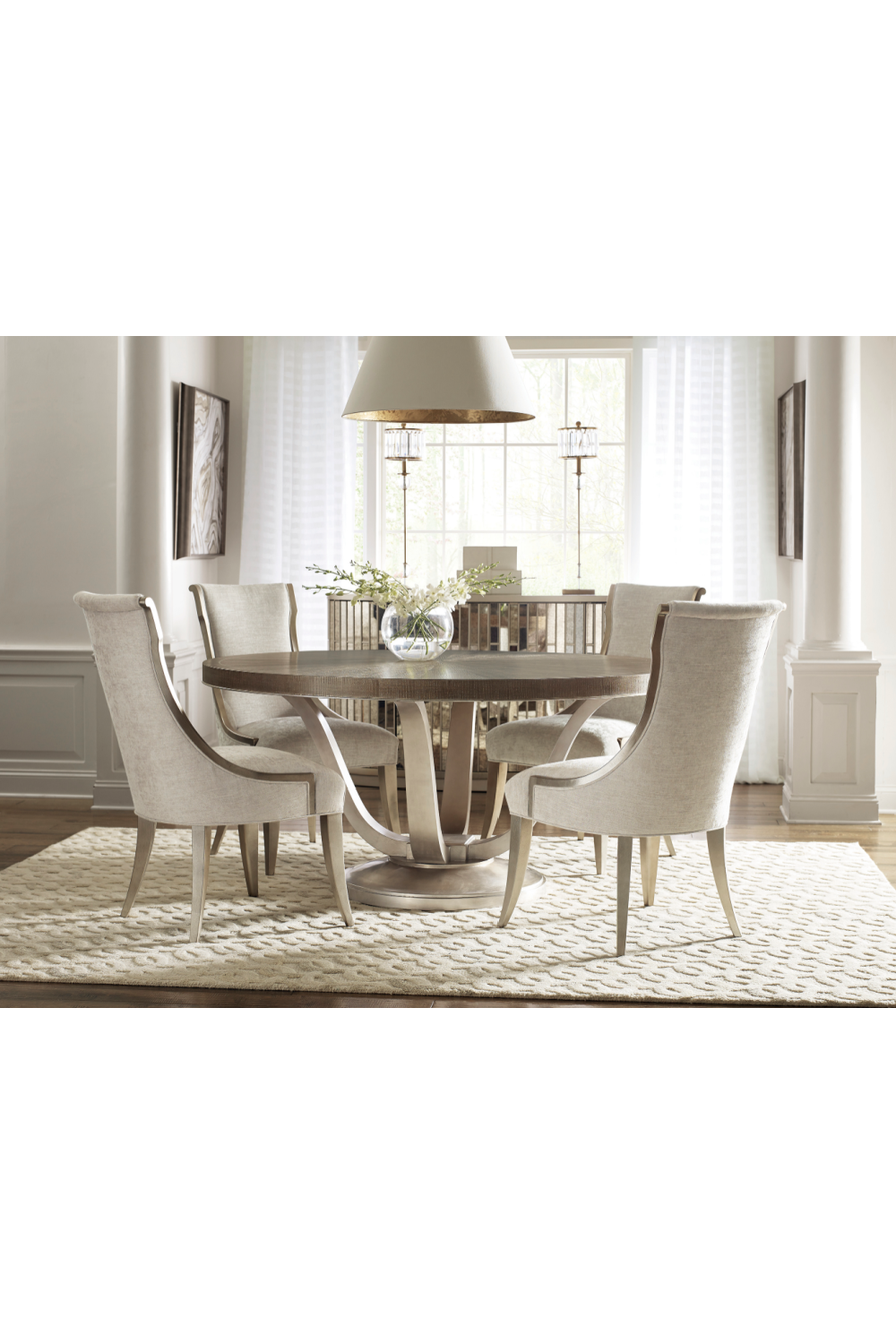 Silver Leaf Side Chair | Caracole Avondale | Caracole.eu.com