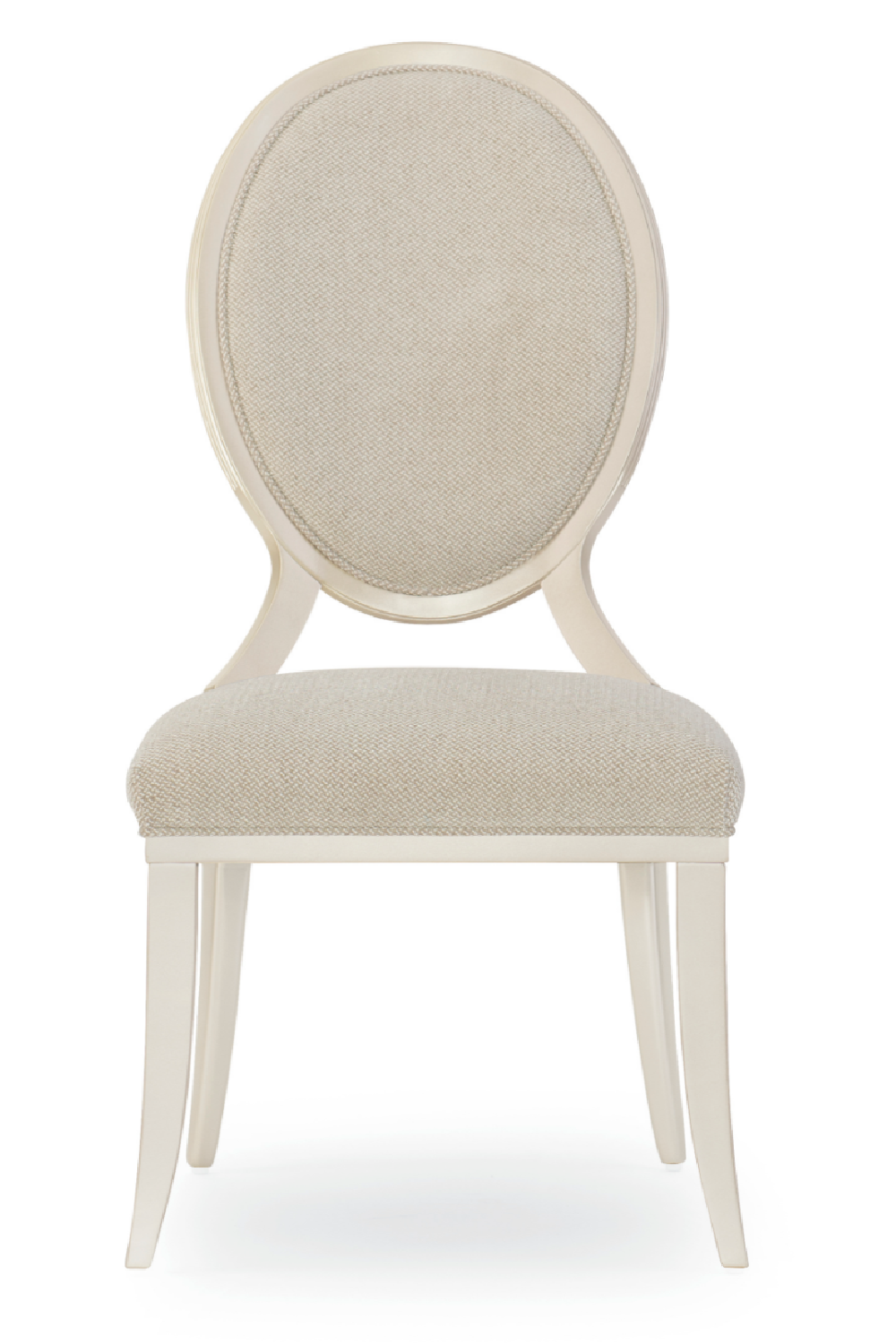 Neutral Tweed Side Chair (2) | Caracole Avondale | Caracole.eu.com