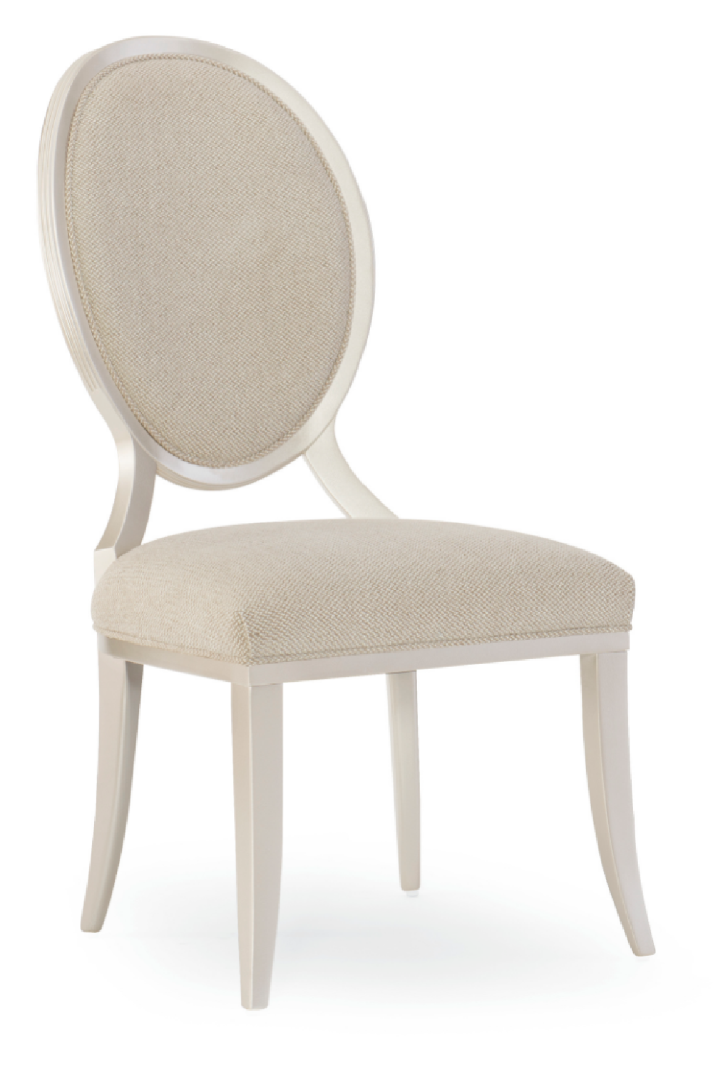 Neutral Tweed Side Chair (2) | Caracole Avondale | Caracole.eu.com