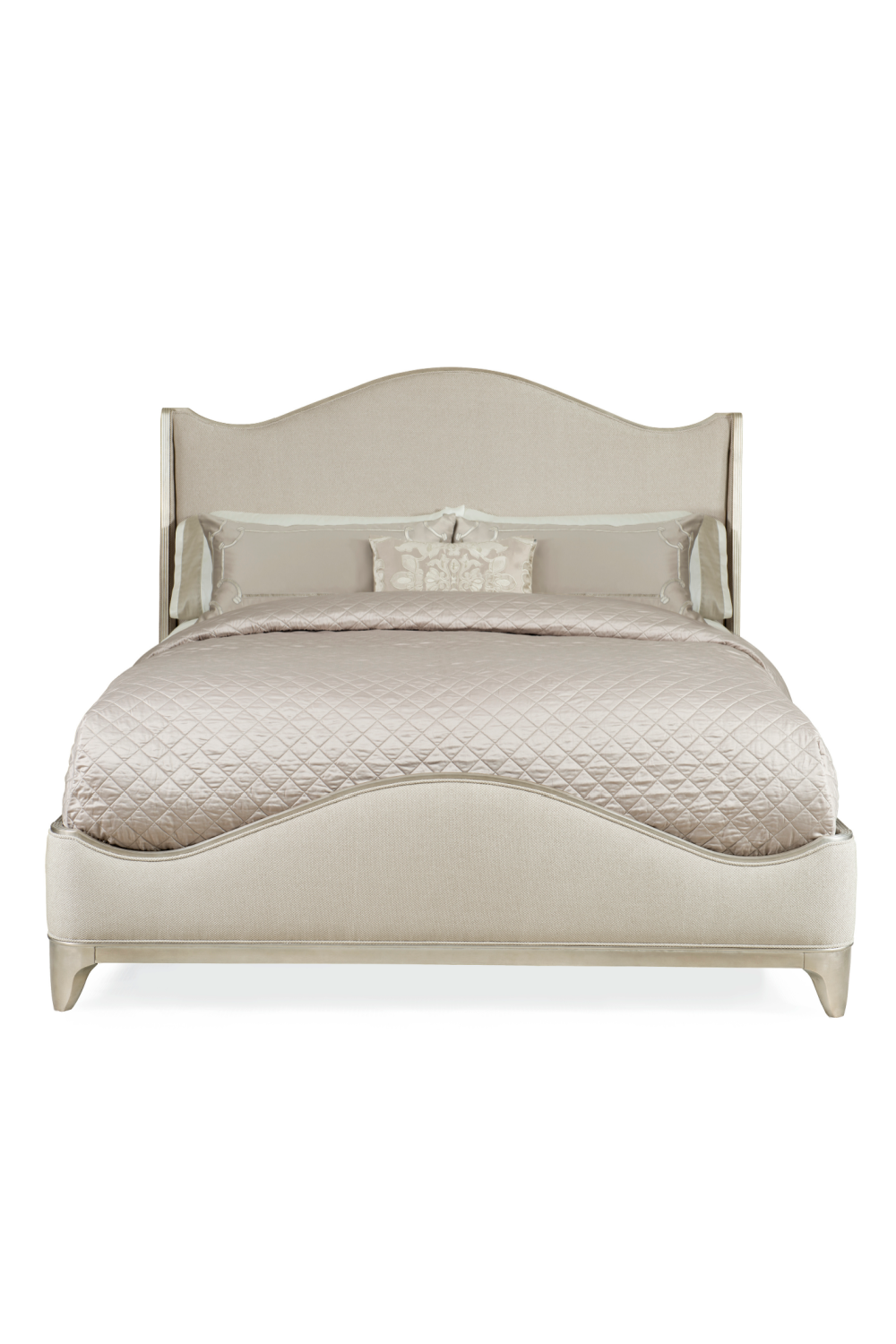 Serpentine Cream Bed | Caracole Avondale | Caracole.eu.com