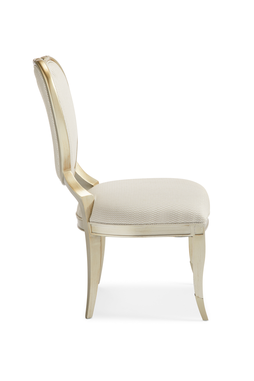Gold-Framed Side Chair (2) | Caracole Fontainebleau | Caracole.eu.com