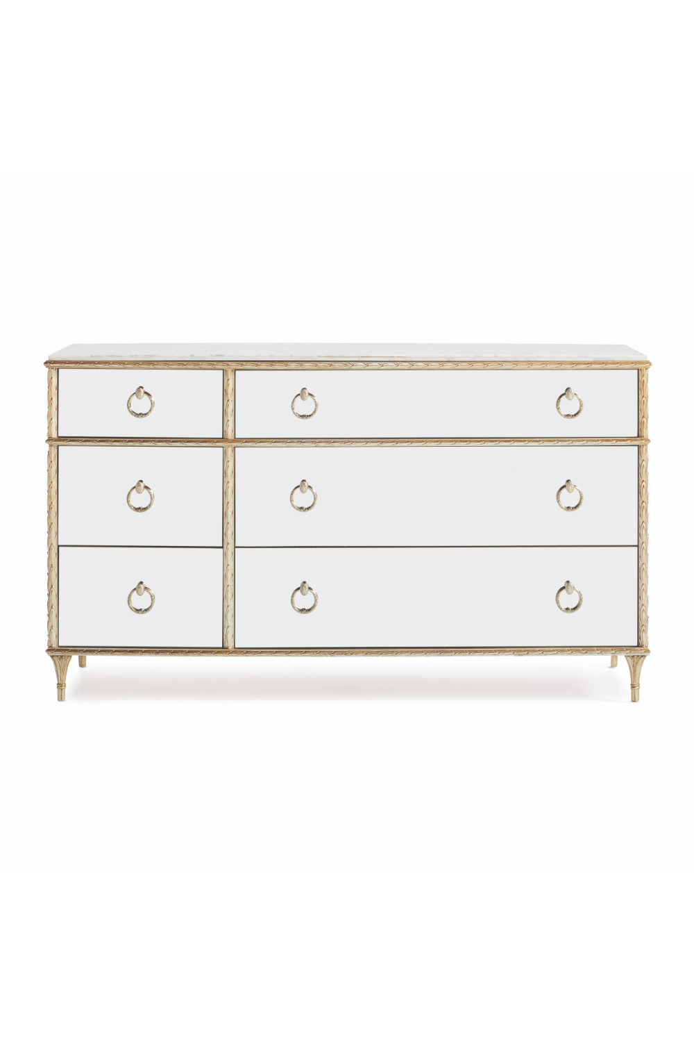 Vintage Style White Dresser | Caracole Double | Caracole.eu.com