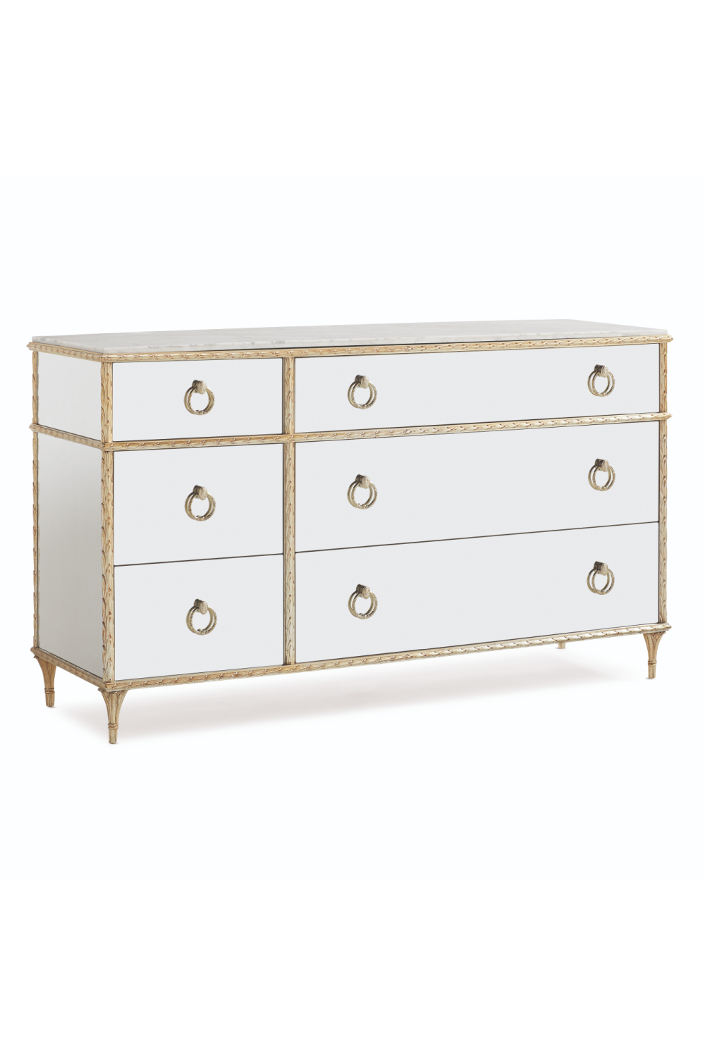 Vintage Style White Dresser | Caracole Double | Caracole.eu.com