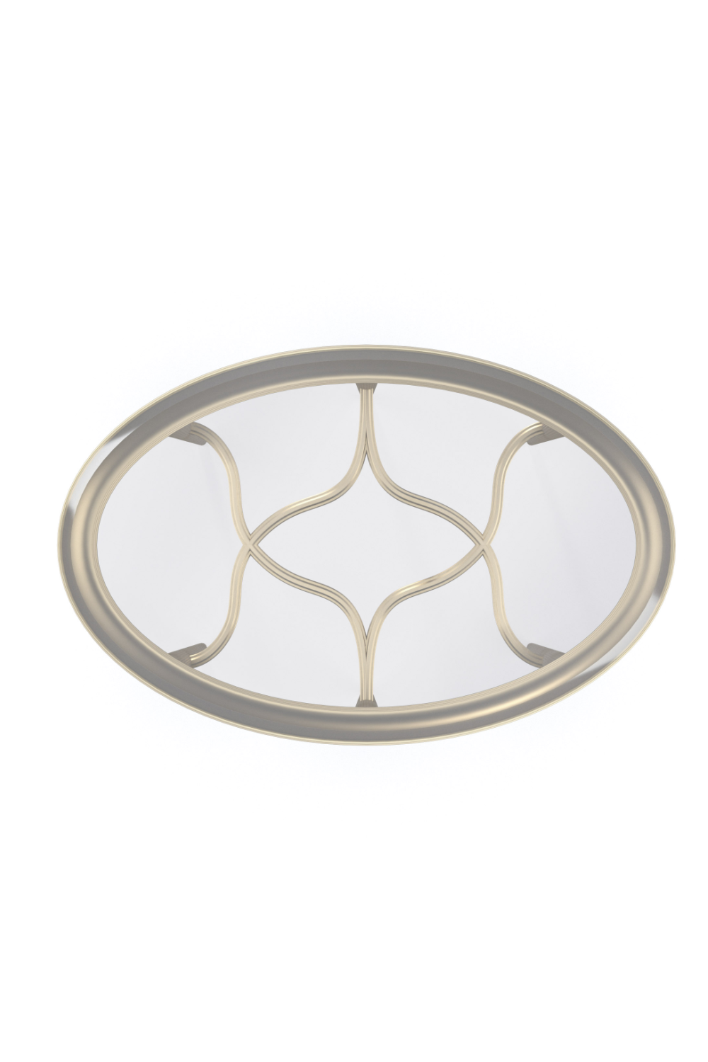 Oval Modern Cocktail Table | Caracole Lillian | Caracole.eu.com