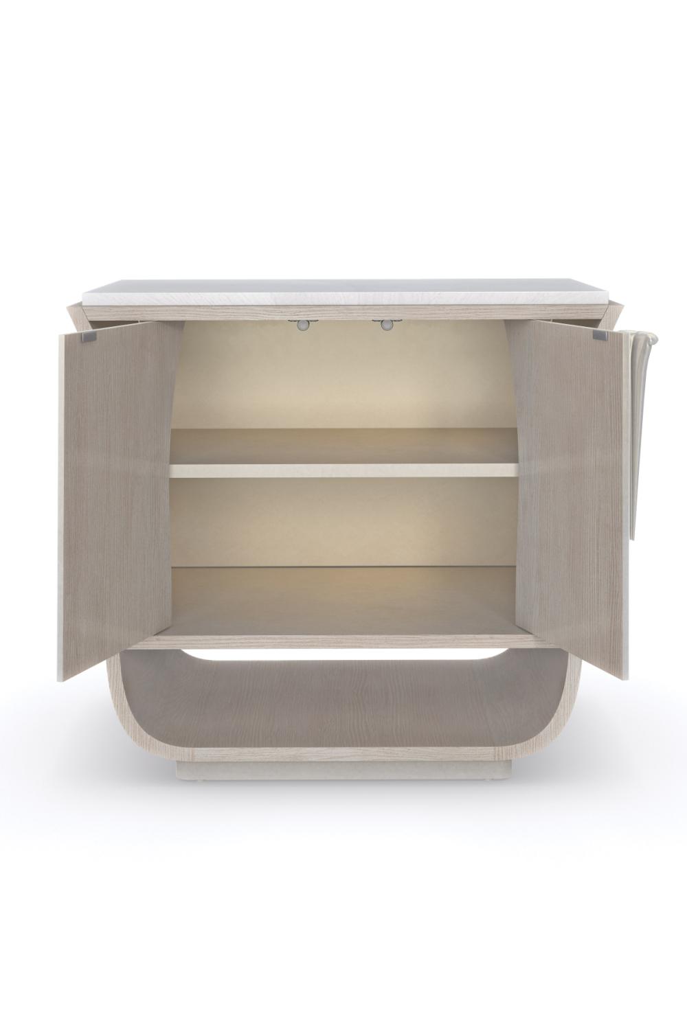 Tulip-Shaped Nightstand | Caracole Lillian | Oroa.com