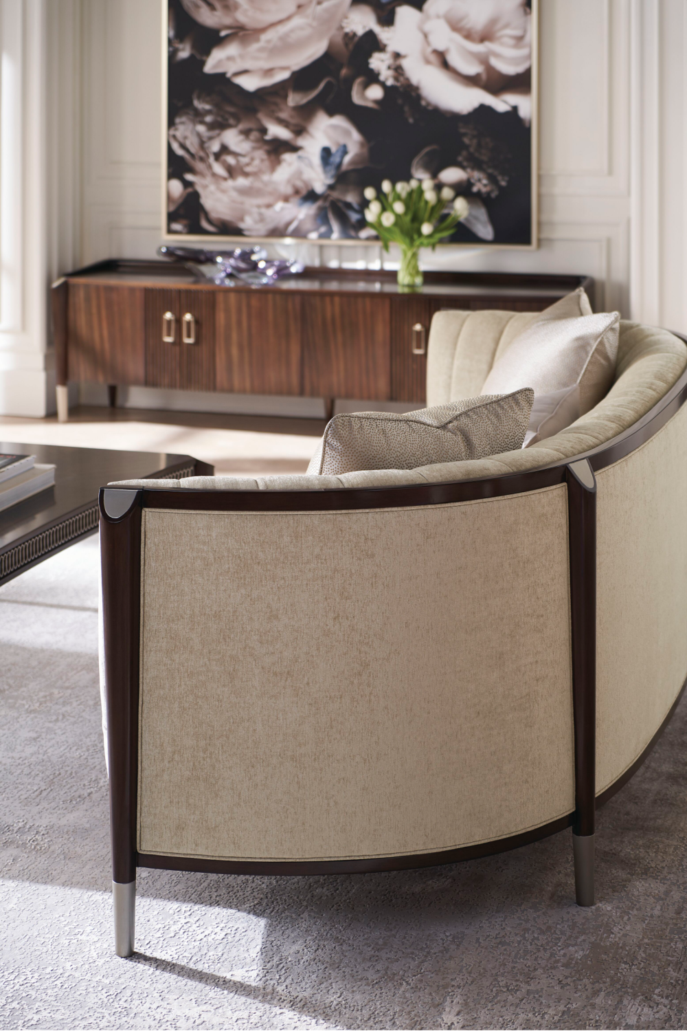 Channel Tufted Sofa | Caracole The Oxford | Caracole.eu.com