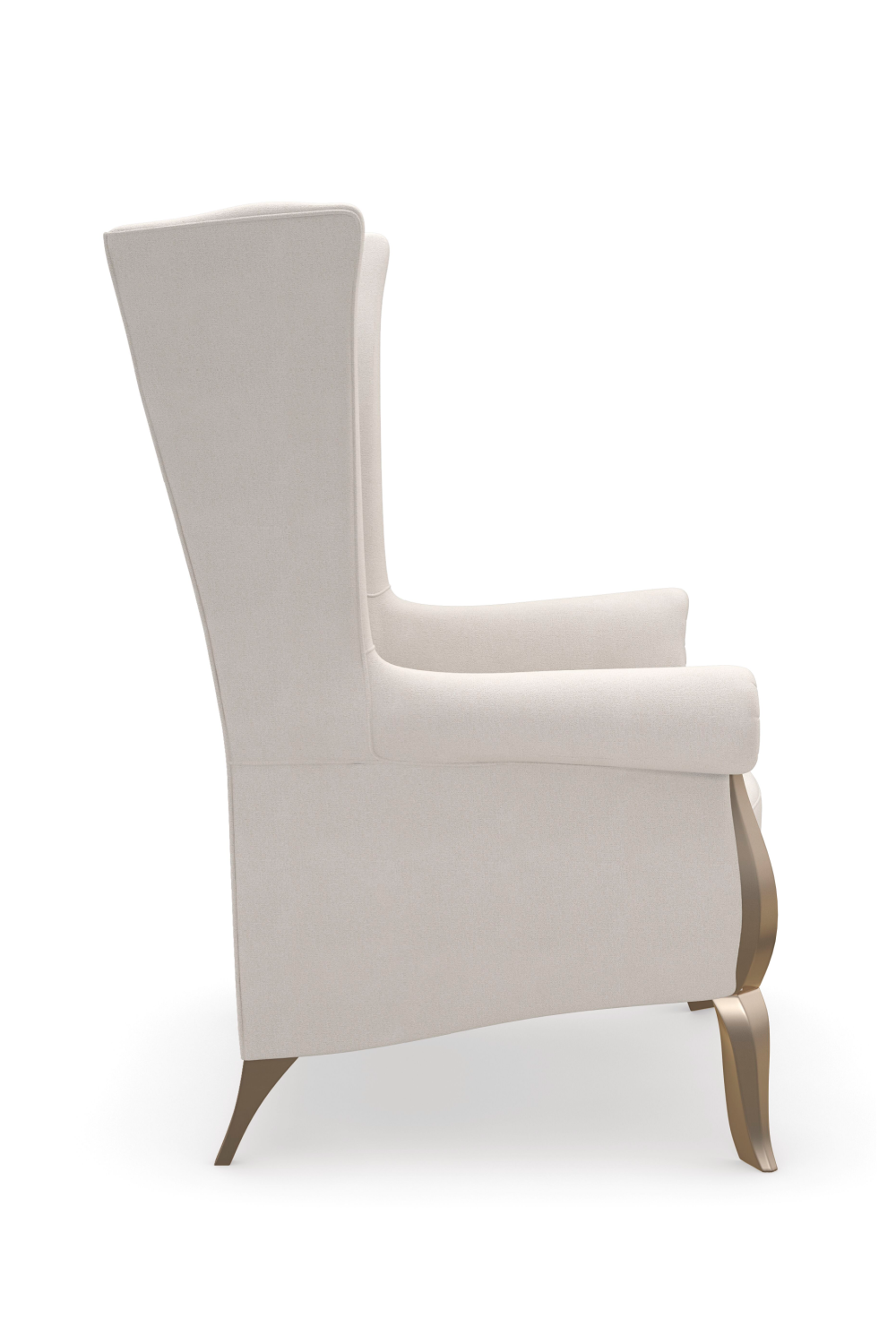 Cream Wingback Accent Chair | Caracole Valentina | Caracole.eu.com