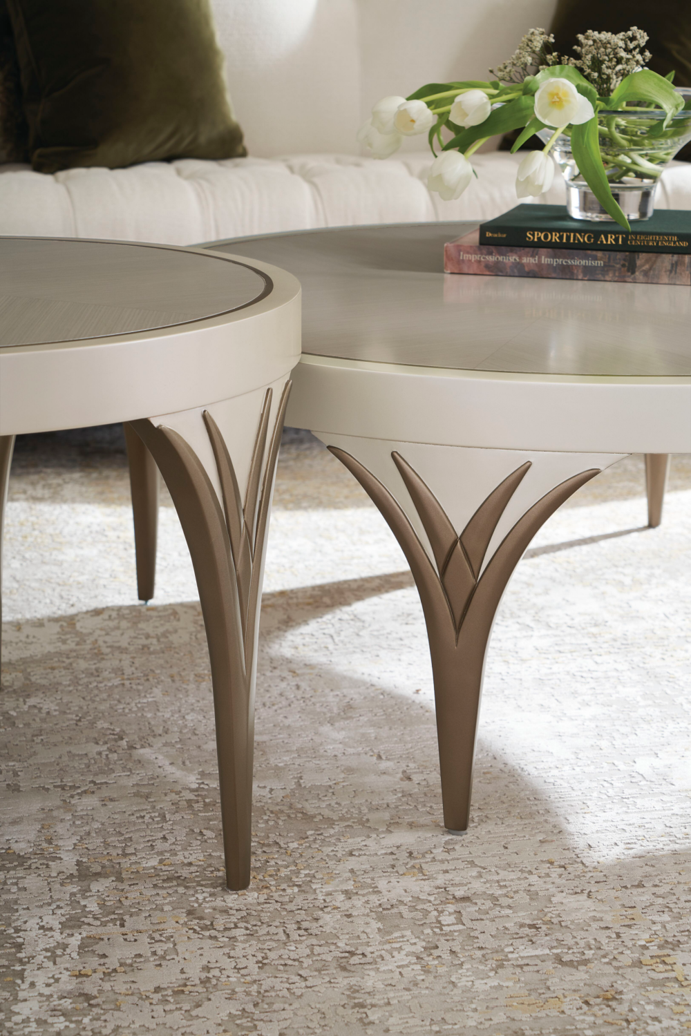 Modern Nesting Coffee Table | Caracole Valentina | Caracole.eu.com