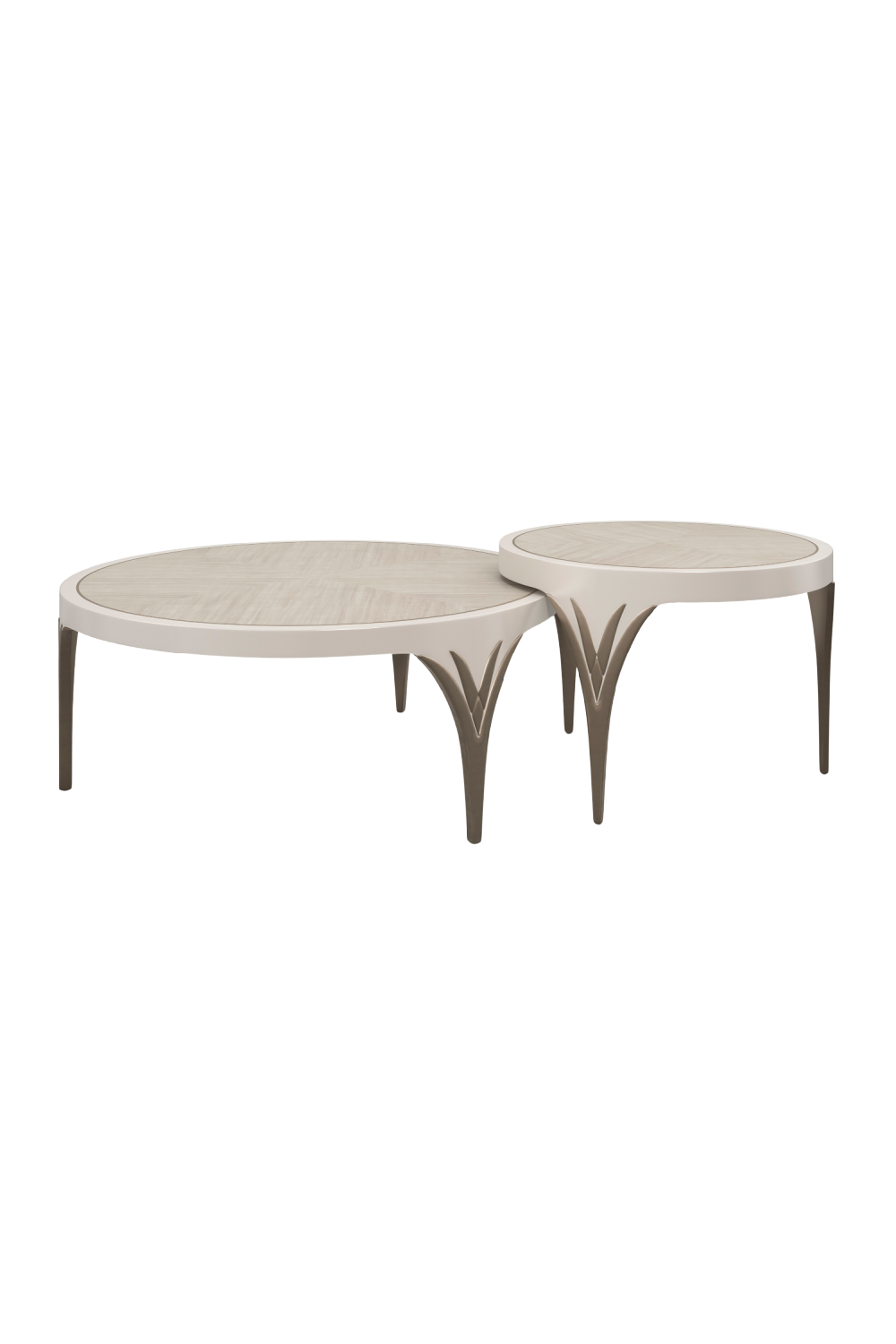 Modern Nesting Coffee Table | Caracole Valentina | Caracole.eu.com