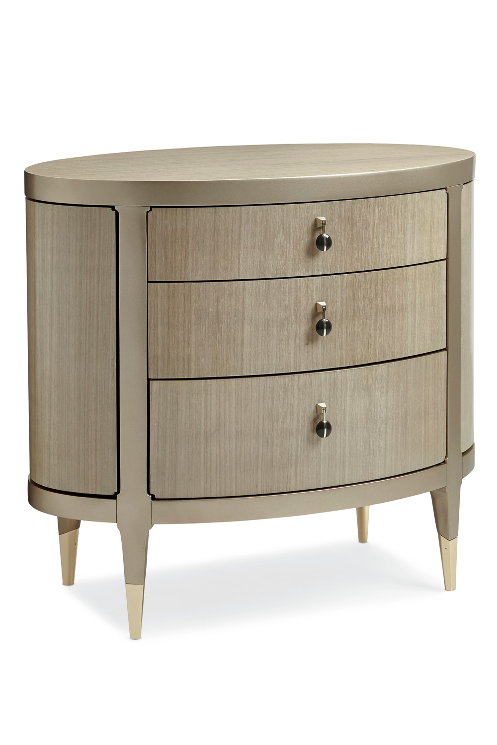 Mid-Century Modern Oval Nightstand | Caracole A Dream Come True | Oroa.com