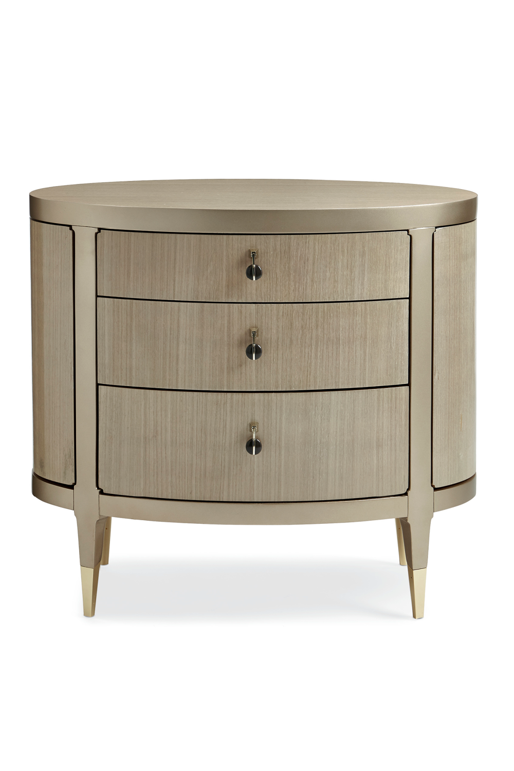 Mid-Century Modern Oval Nightstand | Caracole A Dream Come True | Oroa.com