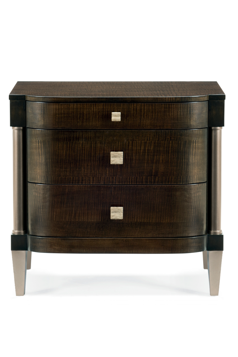 Dark Wooden Nightstand | Caracole Night Owl | Oroa.com