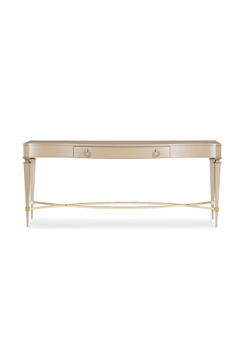 Gold Modern Console Table | Caracole Slim Chance | Caracole.eu.com