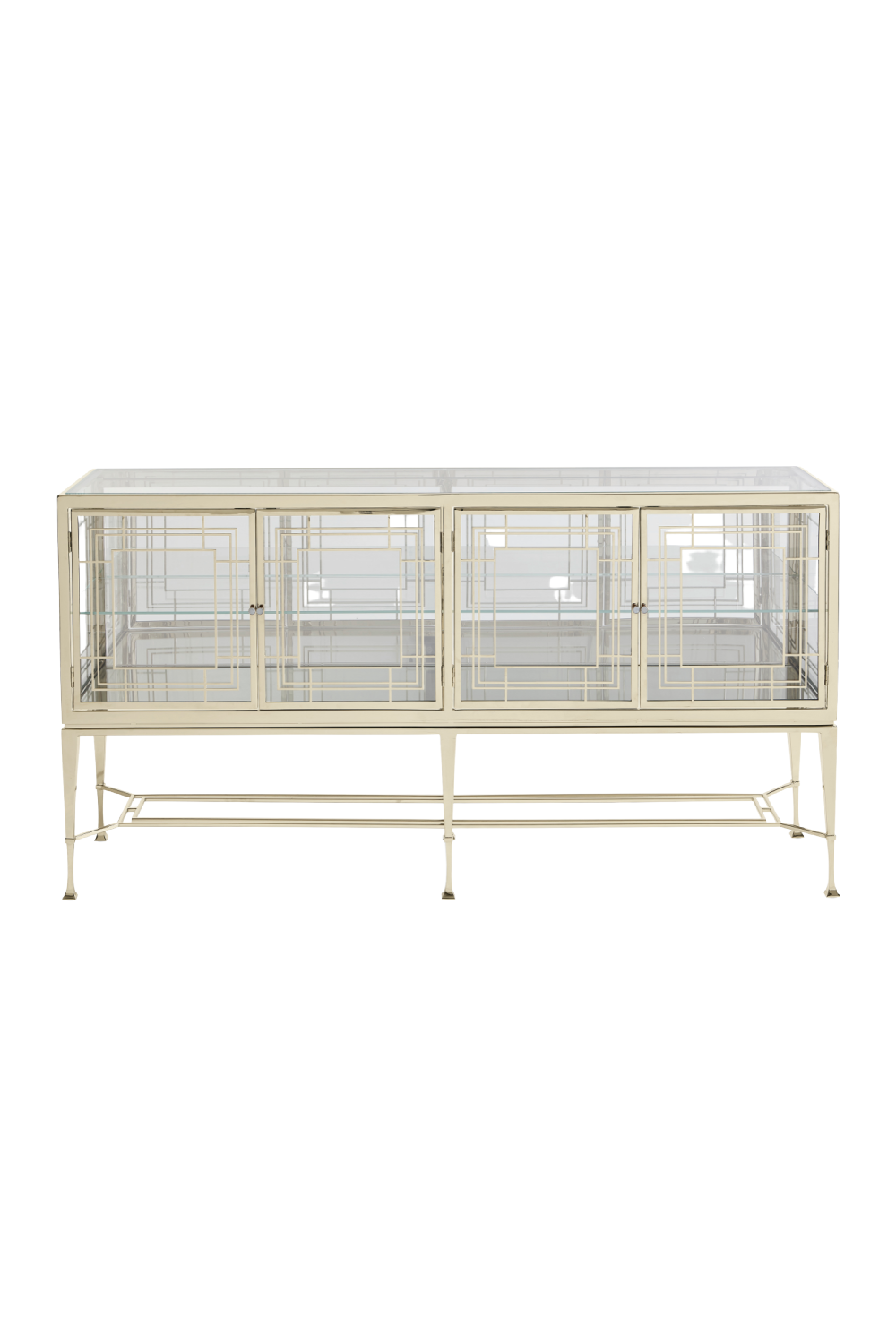 Clear Glass Sideboard | Caracole Worth Its Weight In Gold | Caracole.eu.com