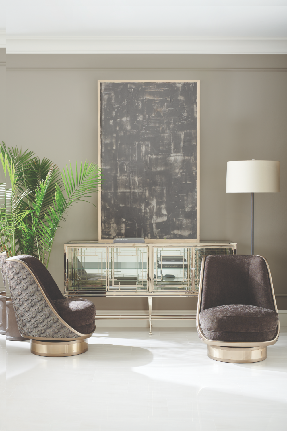 Clear Glass Sideboard | Caracole Worth Its Weight In Gold | Caracole.eu.com