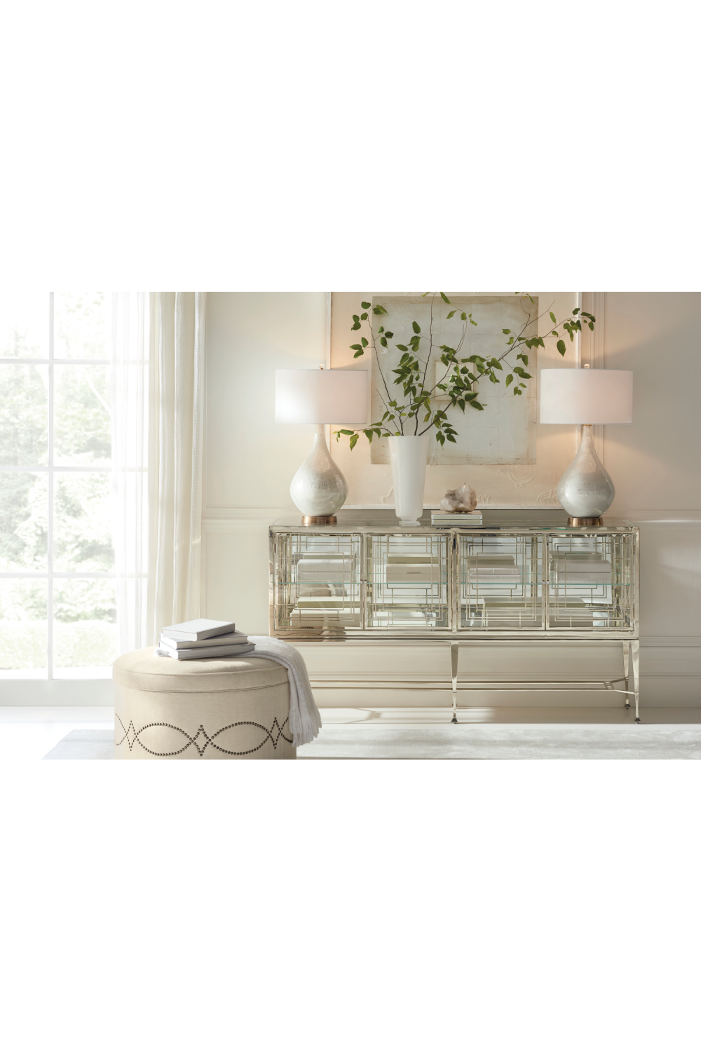 Clear Glass Sideboard | Caracole Worth Its Weight In Gold | Caracole.eu.com