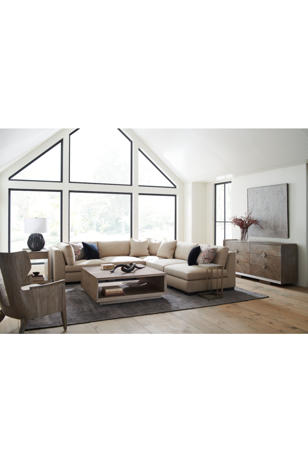 Ash Chevron Dresser | Caracole Naturally | Caracole.eu.com