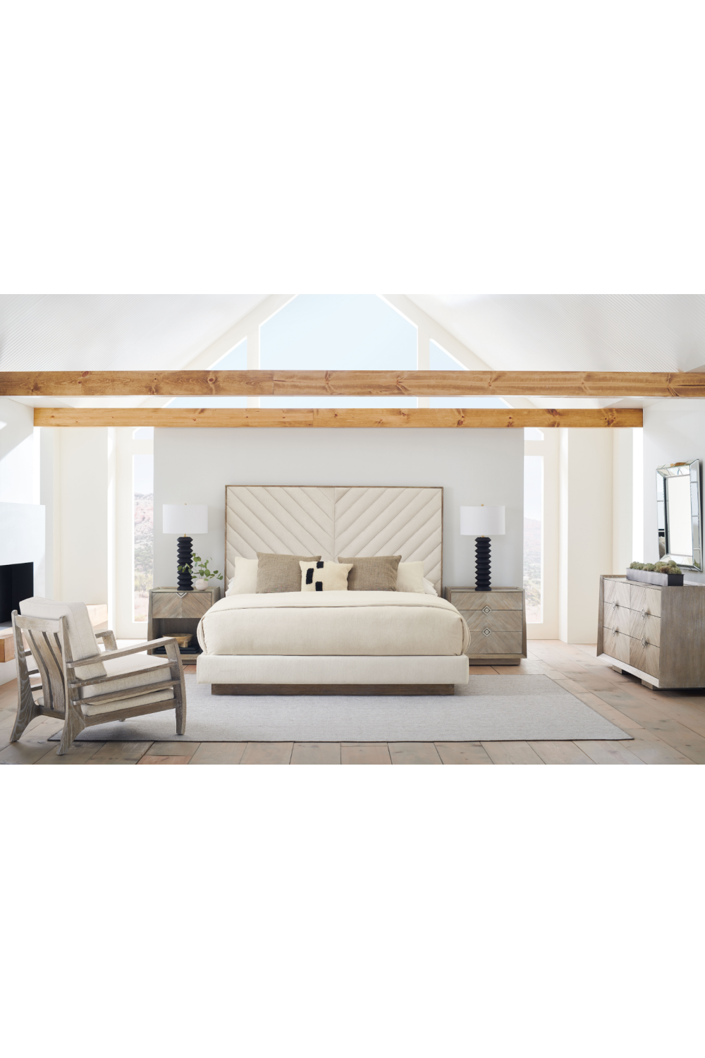 Ash Chevron Dresser | Caracole Naturally | Caracole.eu.com