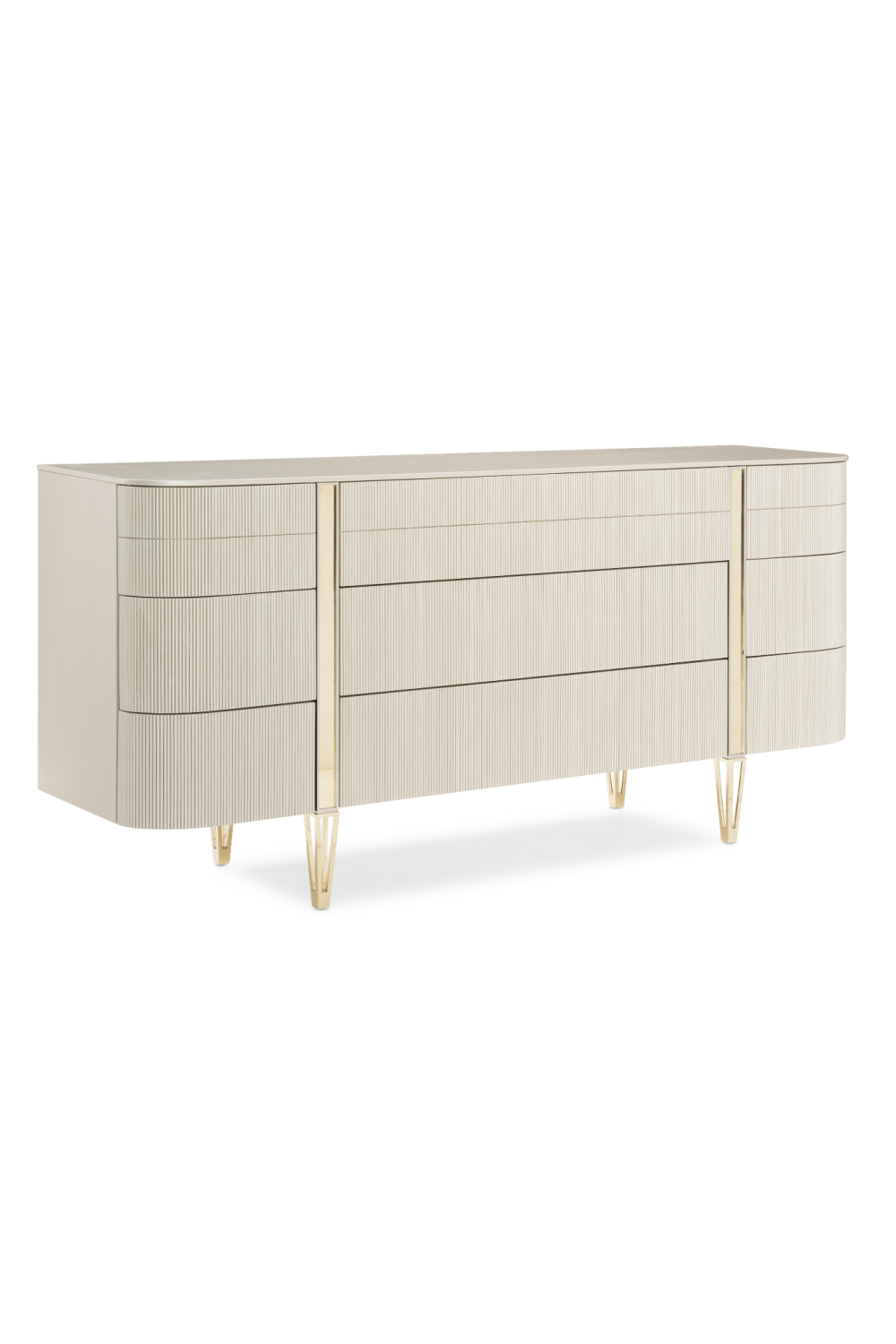 Matte Pearl Modern Dresser | Caracole Love At First Sight | Caracole.eu.com