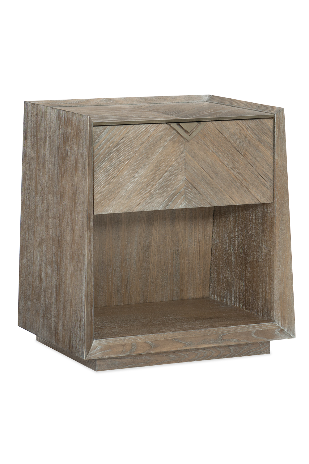 Ash Driftwood Rustic Nightstand | Caracole Earthly Delight | Oroa.com