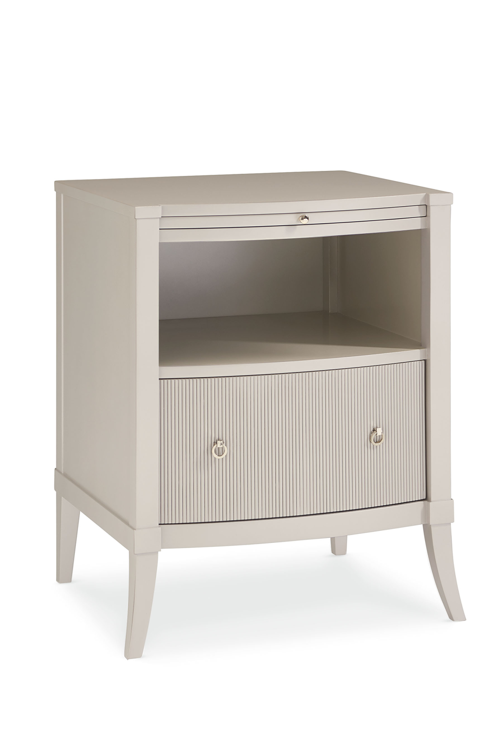 Modern Classic Cream Nightstand | Caracole New Love | Oroa.com