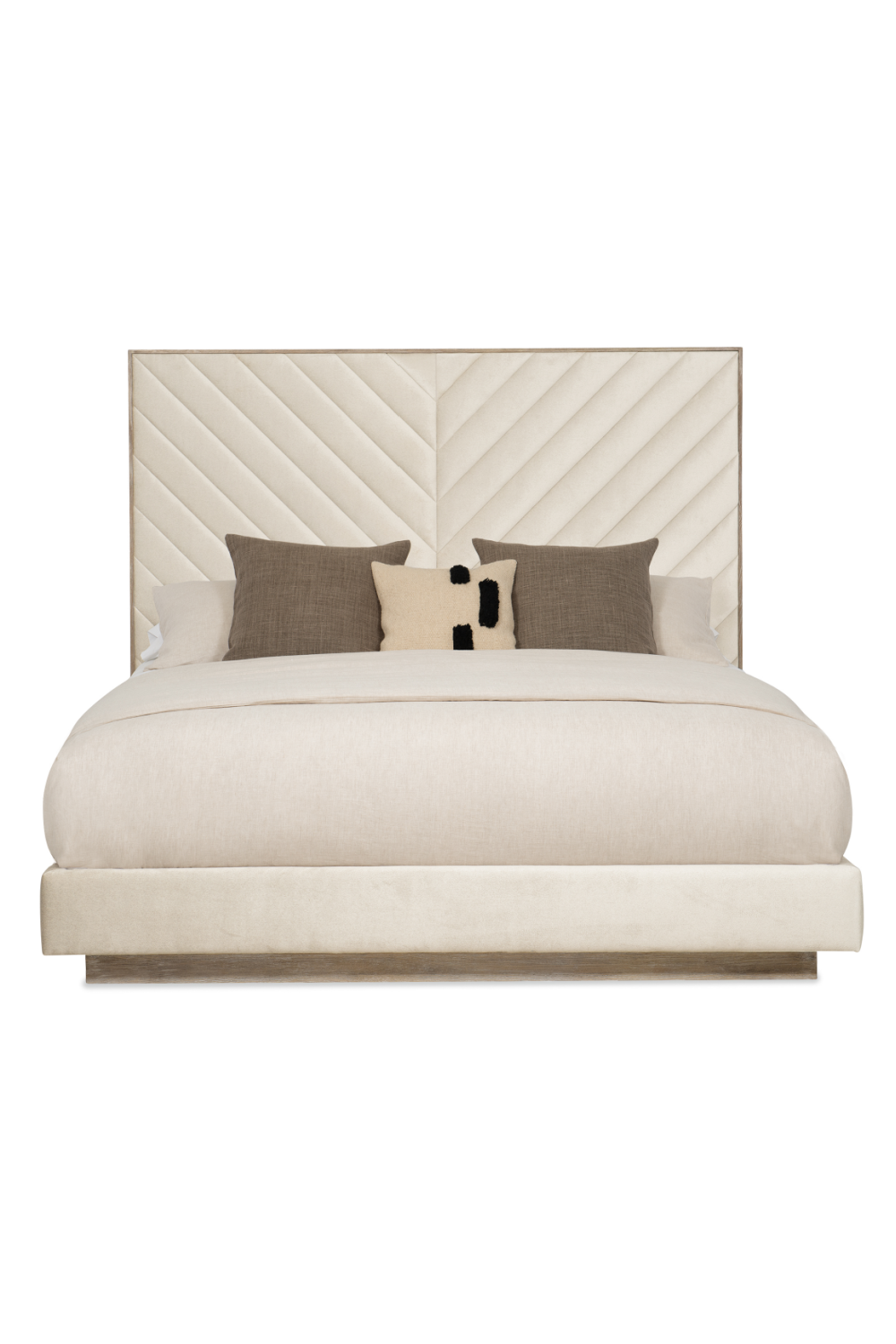 Ash Wood Upholstered Bed | Caracole Meet U In The Middle | Caracole.eu.com