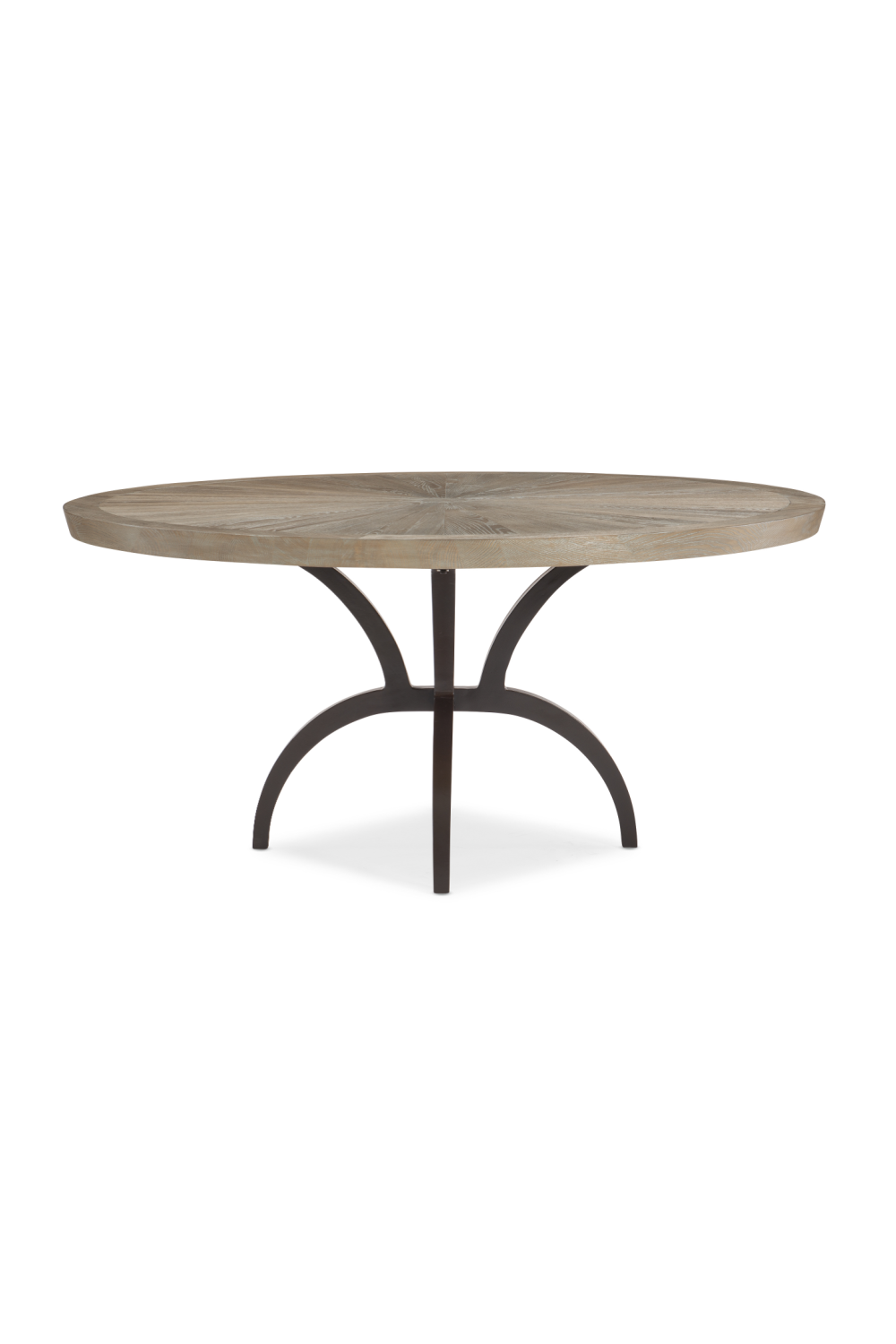 Round Ash Dining Table | Caracole Rough And Ready 54 | Caracole.eu.com