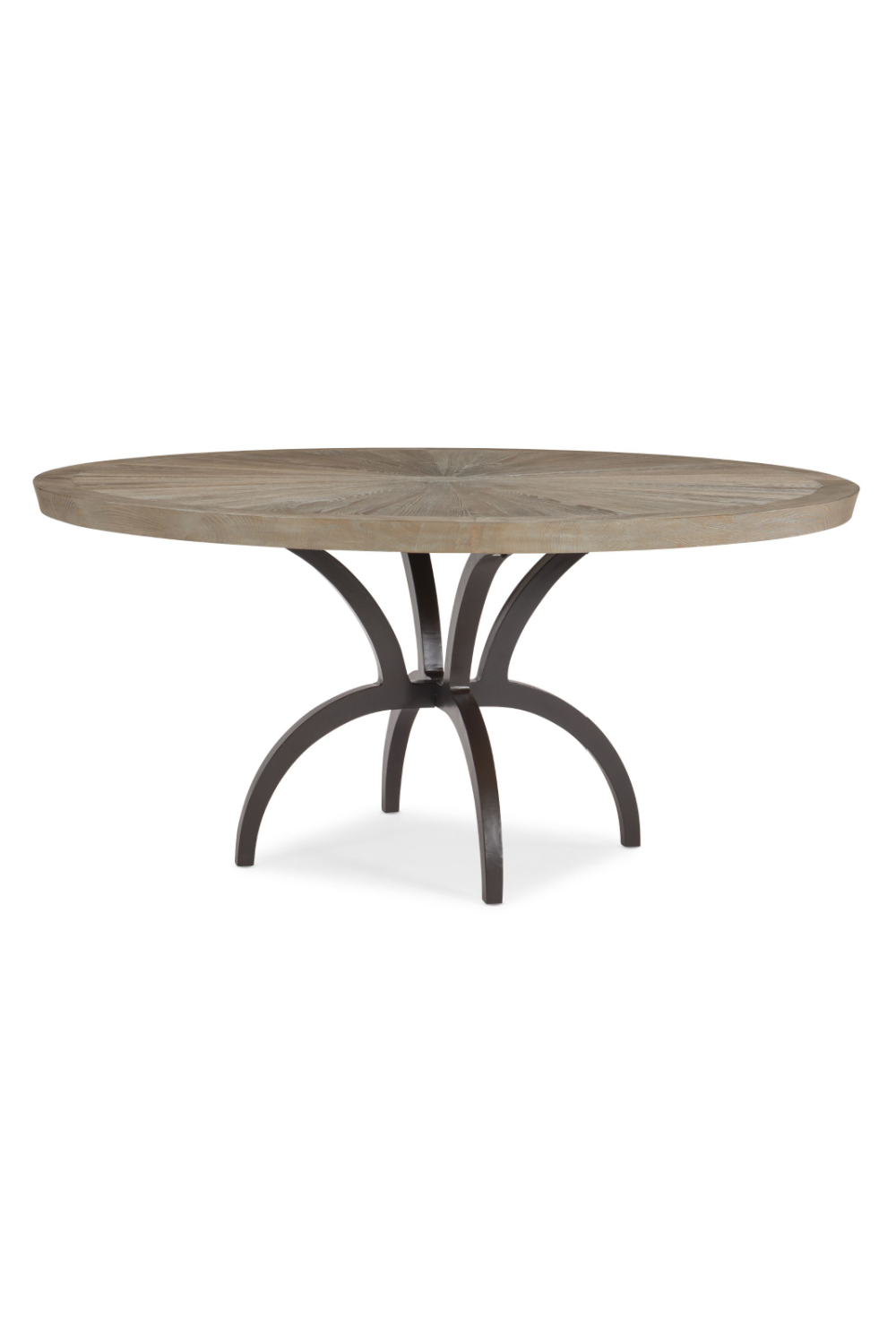 Round Ash Dining Table | Caracole Rough And Ready 54 | Caracole.eu.com