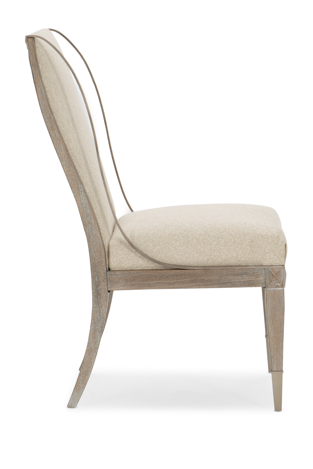 Ash Wood Side Chair | Caracole Open Arms | Caracole.eu.com