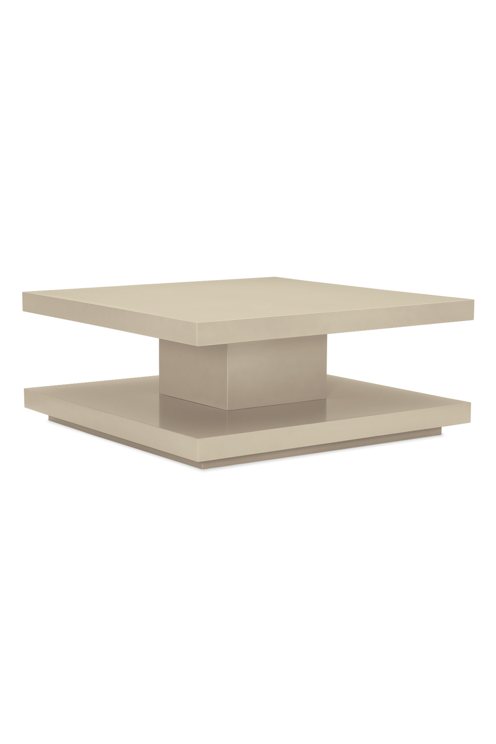 Beige Geometrical Coffee Table | Caracole Cool And Classic | Caracole.eu.com