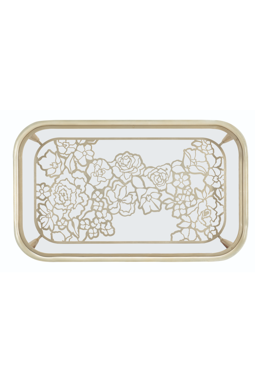 Glass Cocktail Table | Caracole Flower Power | Caracole.eu.com