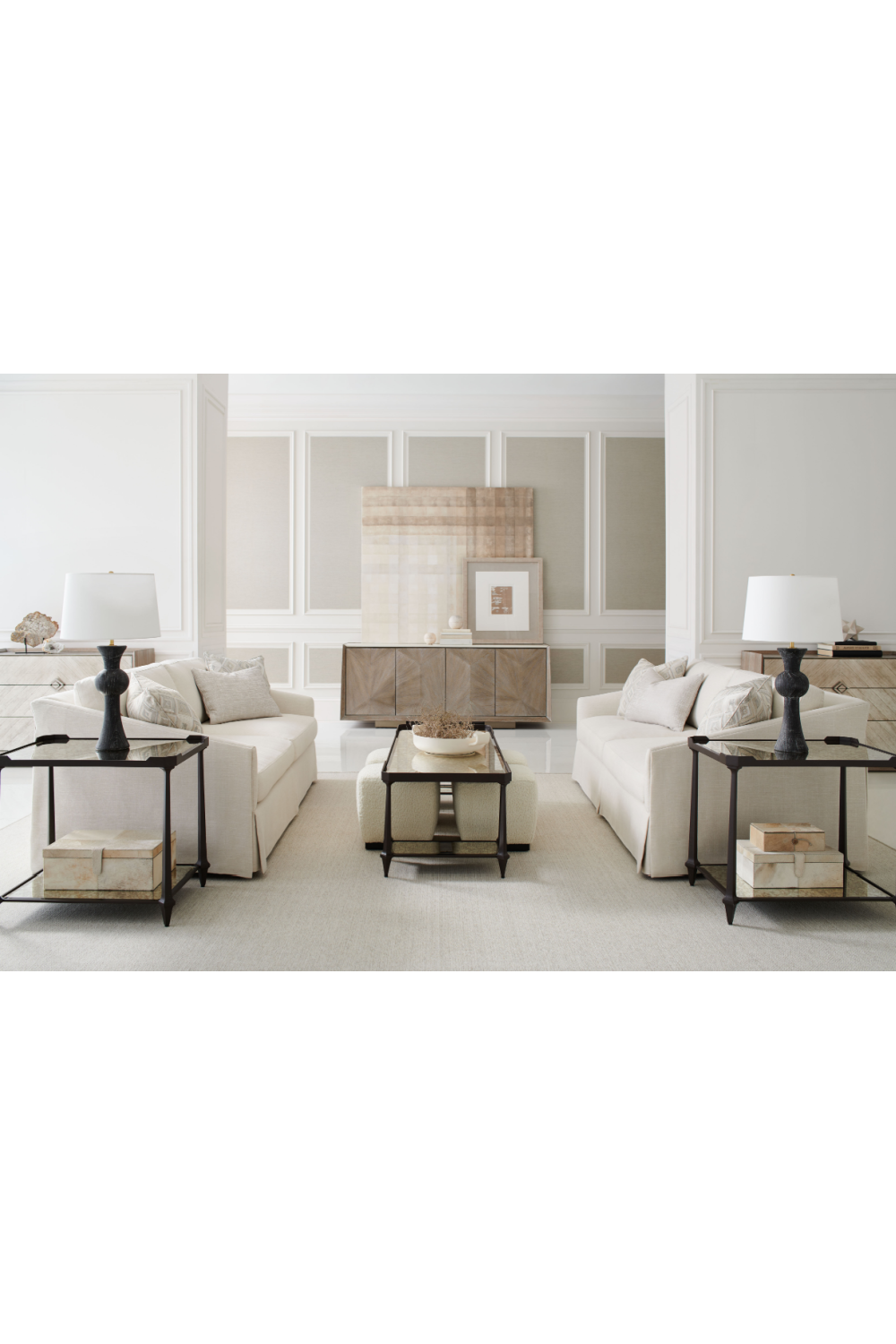 Antique Mirror Side Table | Caracole End All | Caracole.eu.com