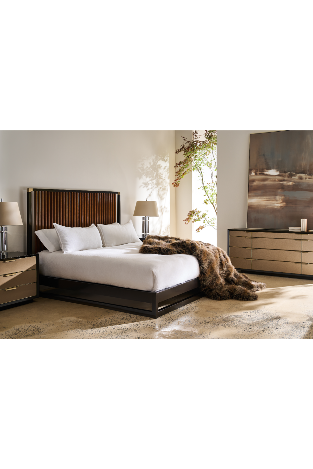 Textured Vinyl Dresser | Caracole All Wrapped Up | Caracole.eu.com