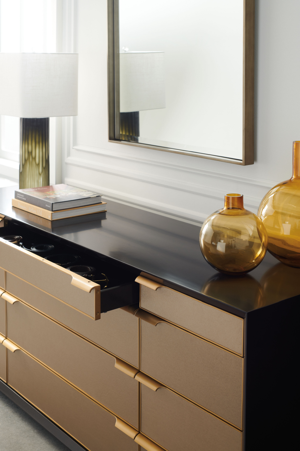 Textured Vinyl Dresser | Caracole All Wrapped Up | Caracole.eu.com