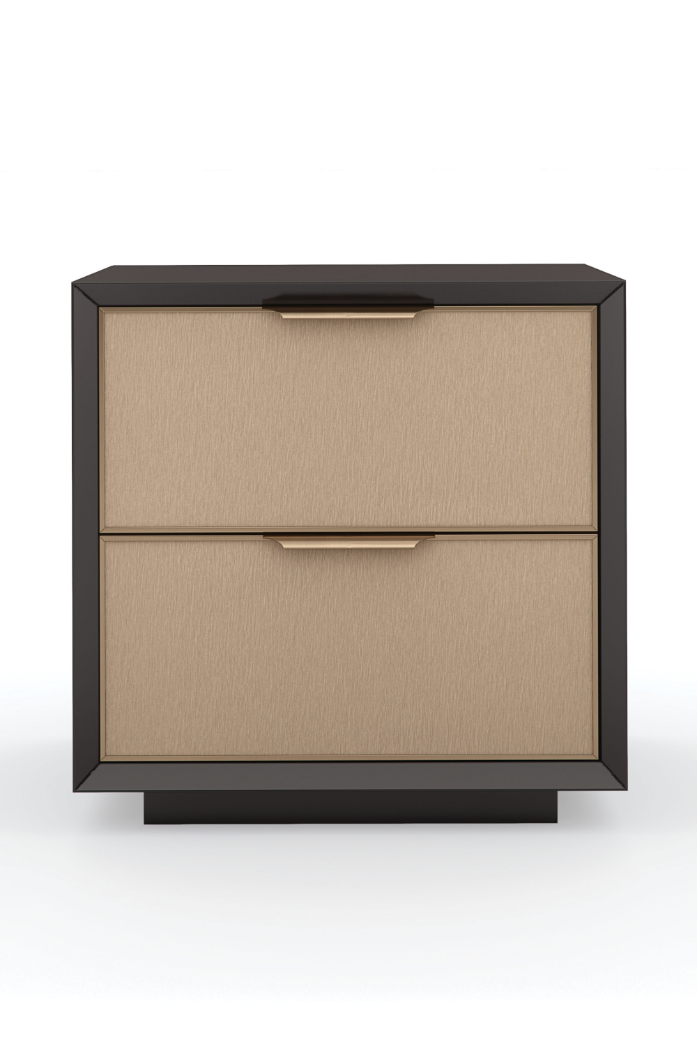 Brown Modern Bedside Table | Caracole Double Wrap | Oroa.com