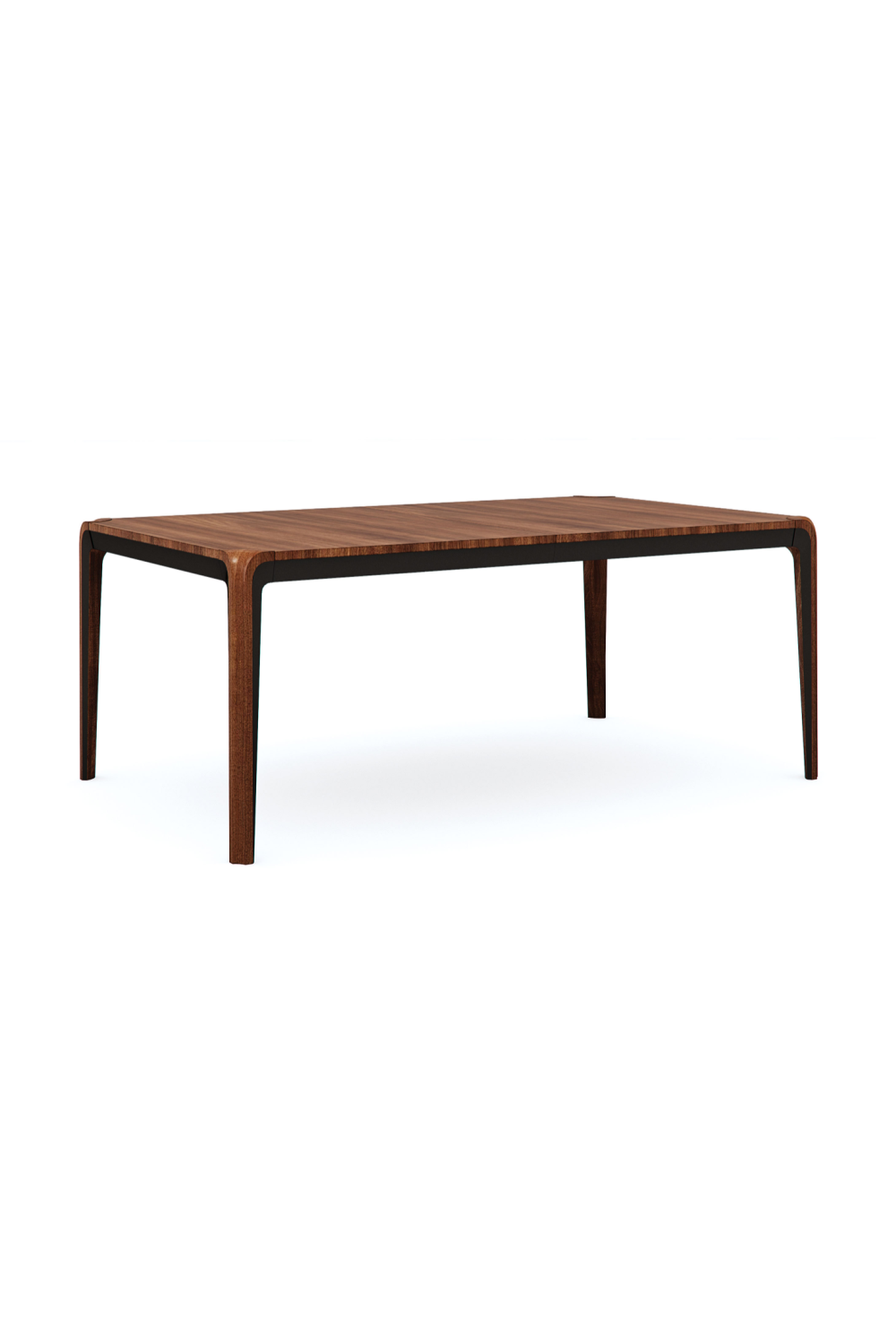 Dark Brown Walnut Dining Table | Caracole Room For More | Caracole.eu.com