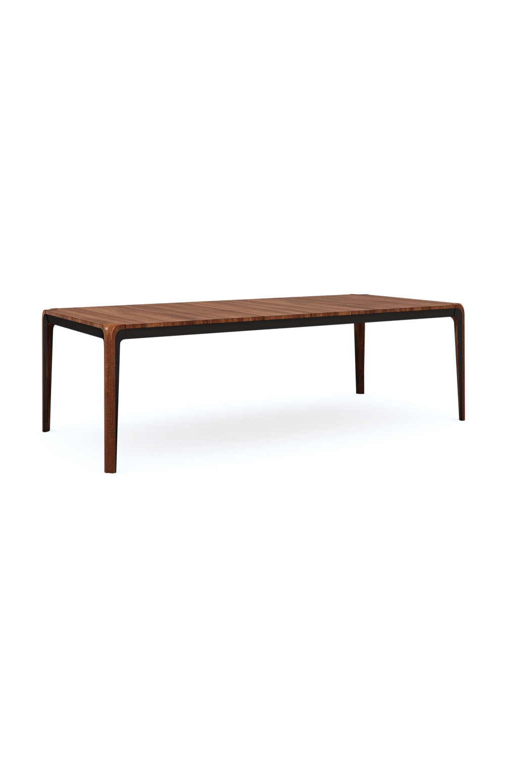 Dark Brown Walnut Dining Table | Caracole Room For More | Caracole.eu.com