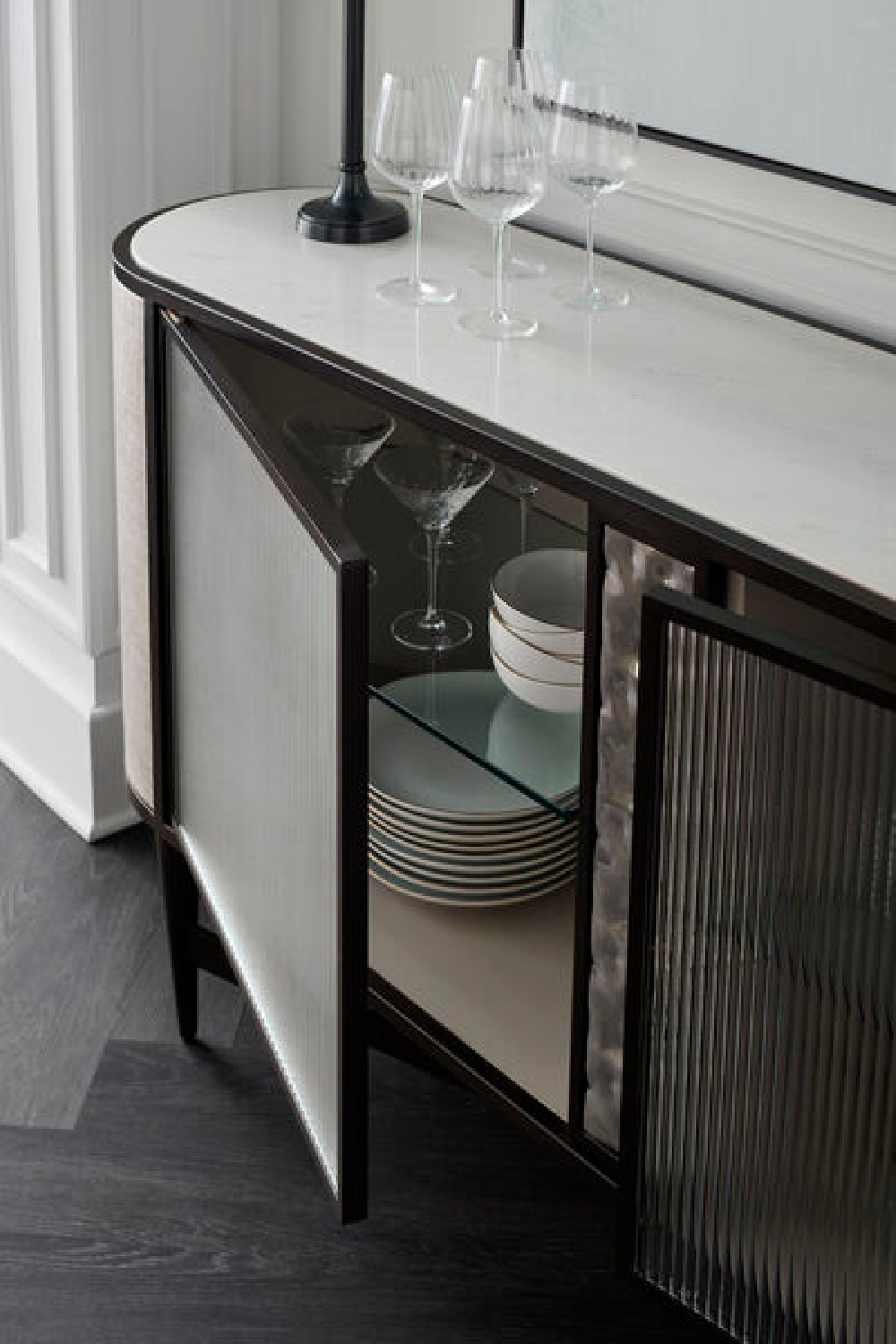 Oval Silver Buffet | Caracole Has It All | Caracole.eu.com