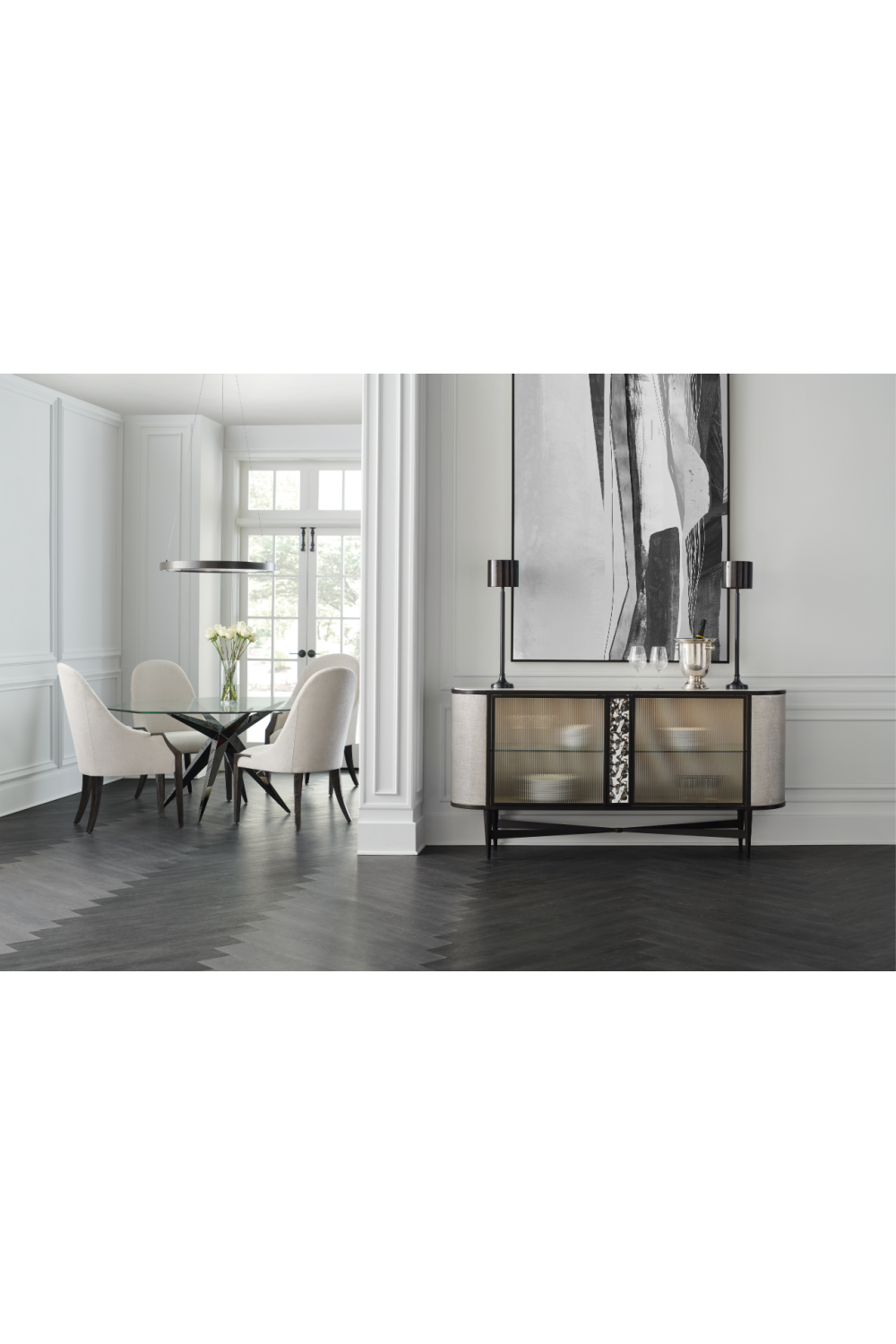 Oval Silver Buffet | Caracole Has It All | Caracole.eu.com