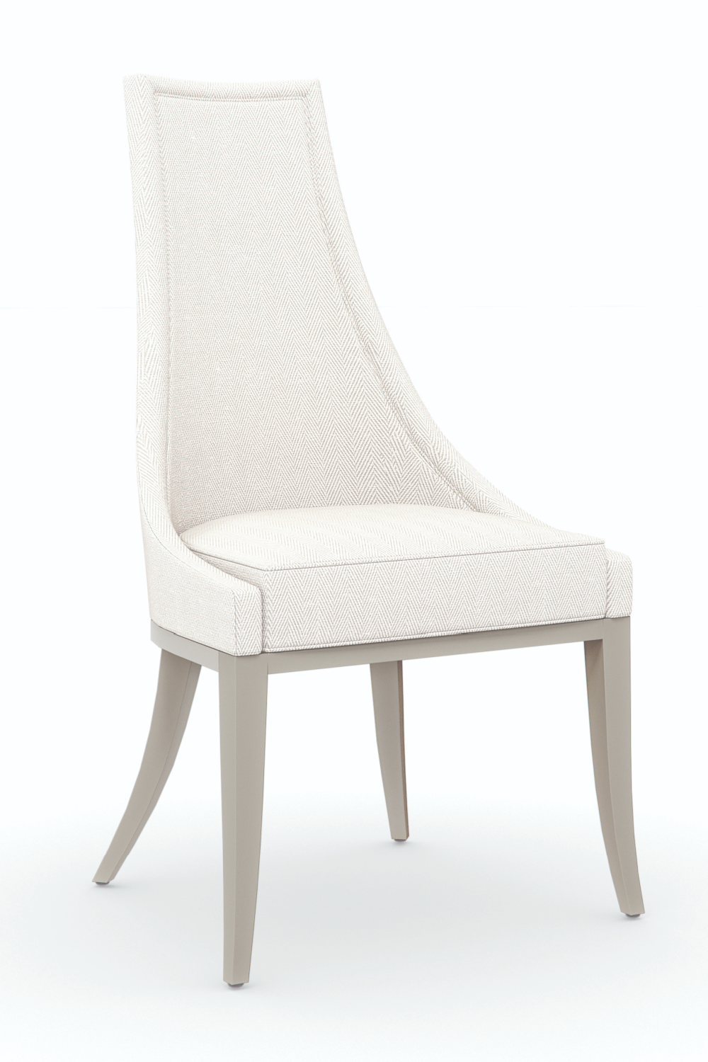 Tapered Back Side Chair | Caracole Tall Order | Caracole.eu.com