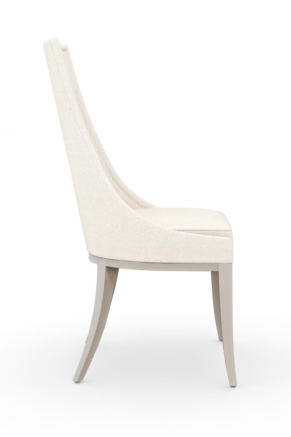 Tapered Back Side Chair | Caracole Tall Order | Caracole.eu.com