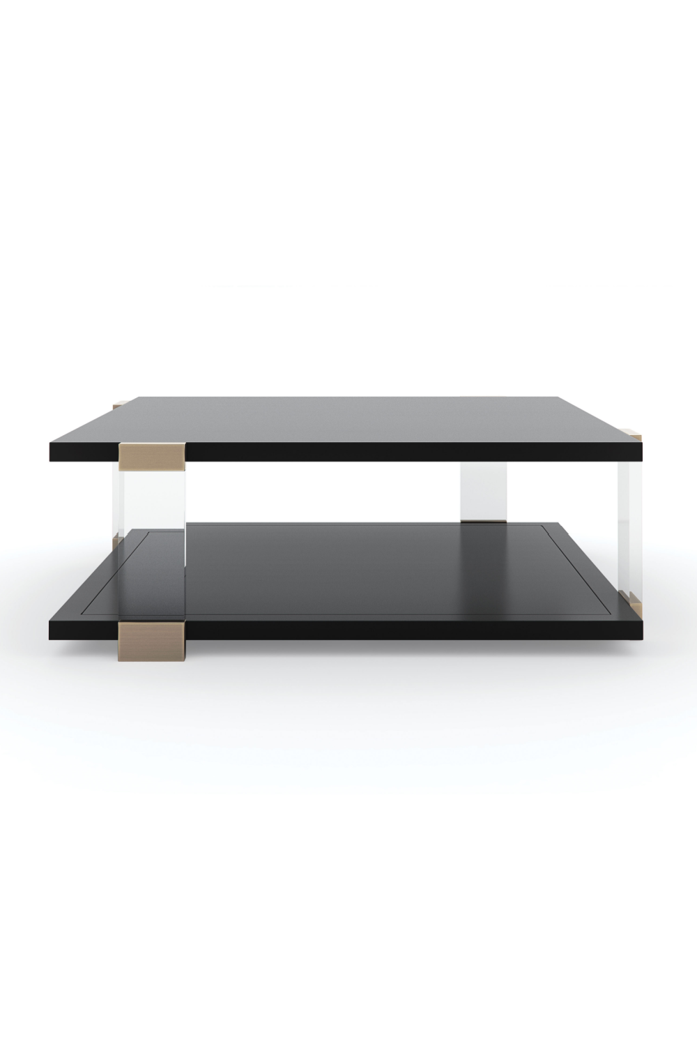 Square Black Coffee Table | Caracole I'll Take The Corner Table | Caracole.eu.com