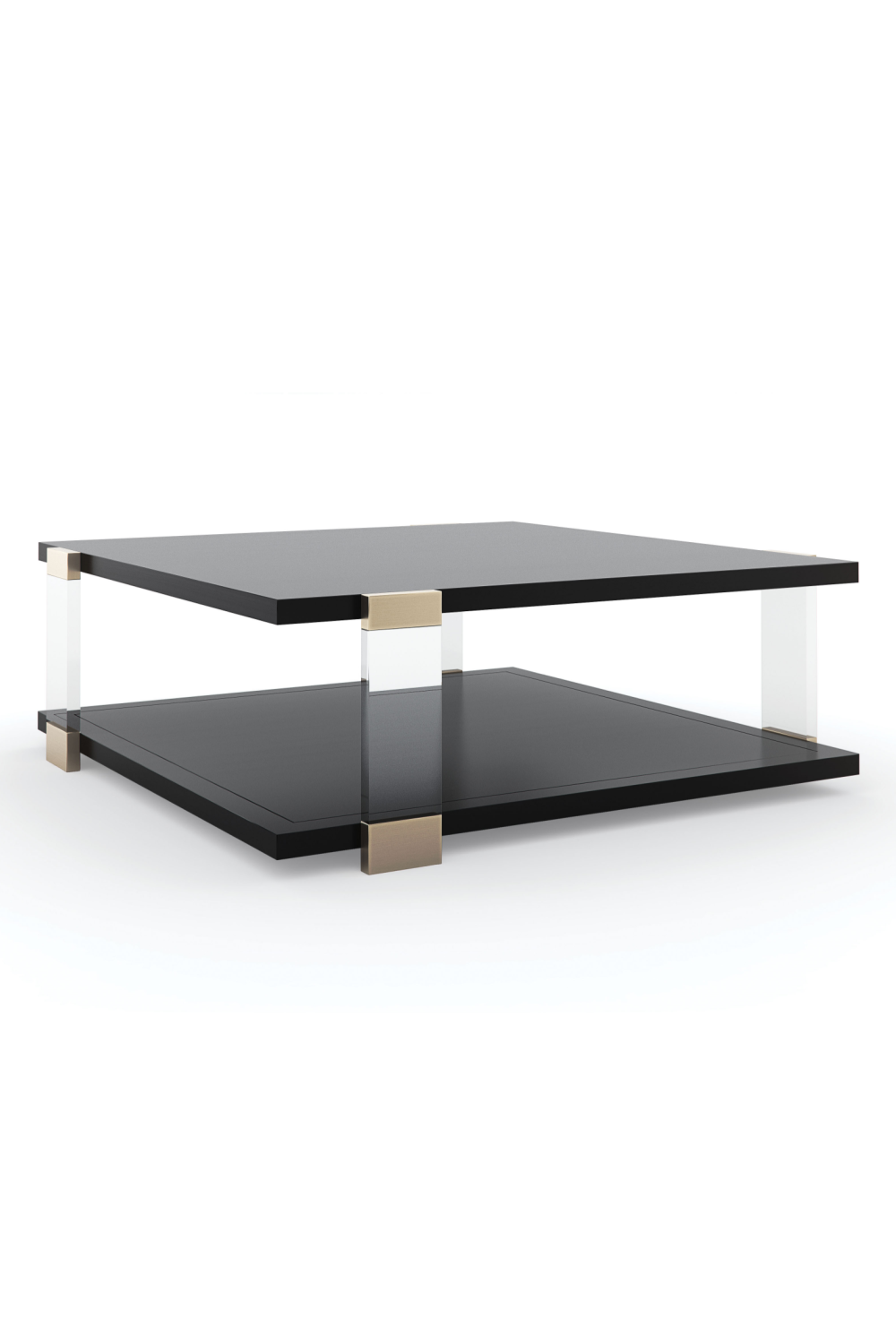 Square Black Coffee Table | Caracole I'll Take The Corner Table | Caracole.eu.com