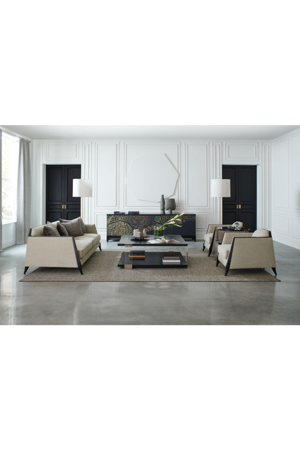 Square Black Coffee Table | Caracole I'll Take The Corner Table | Caracole.eu.com