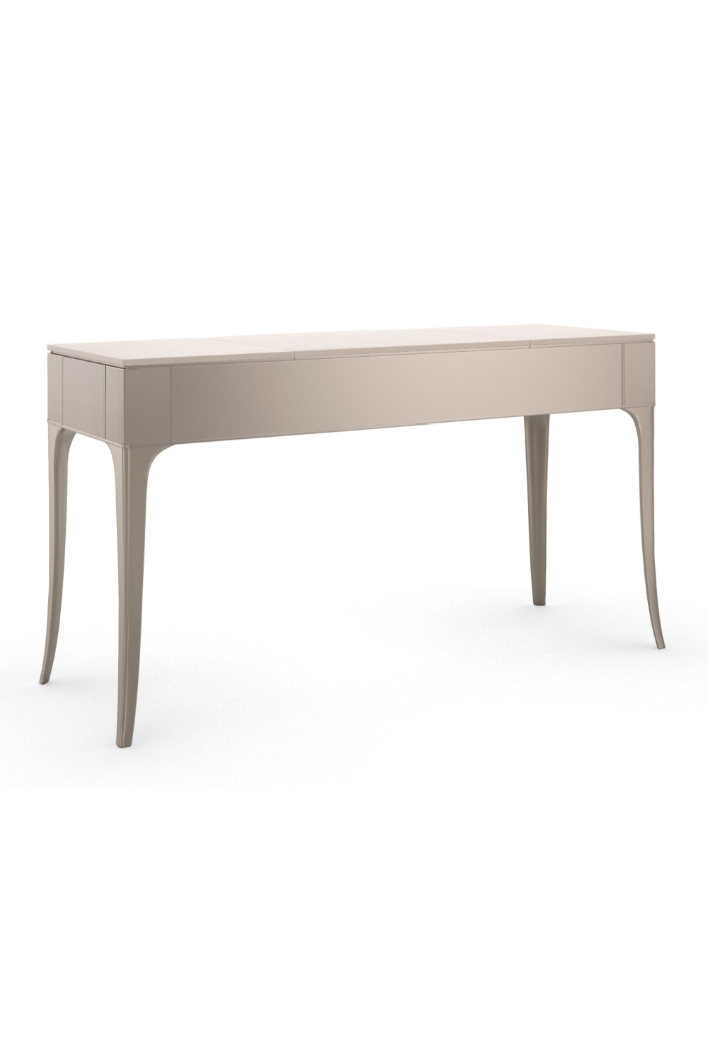 Flip Top Mirror Vanity Table | Caracole Kiss N Makeup | Caracole.eu.com