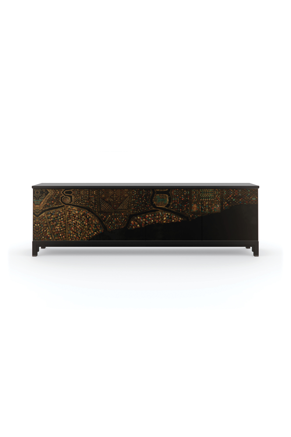 Art Printed Wooden Sideboard | Caracole Mosaic | Caracole.eu.com